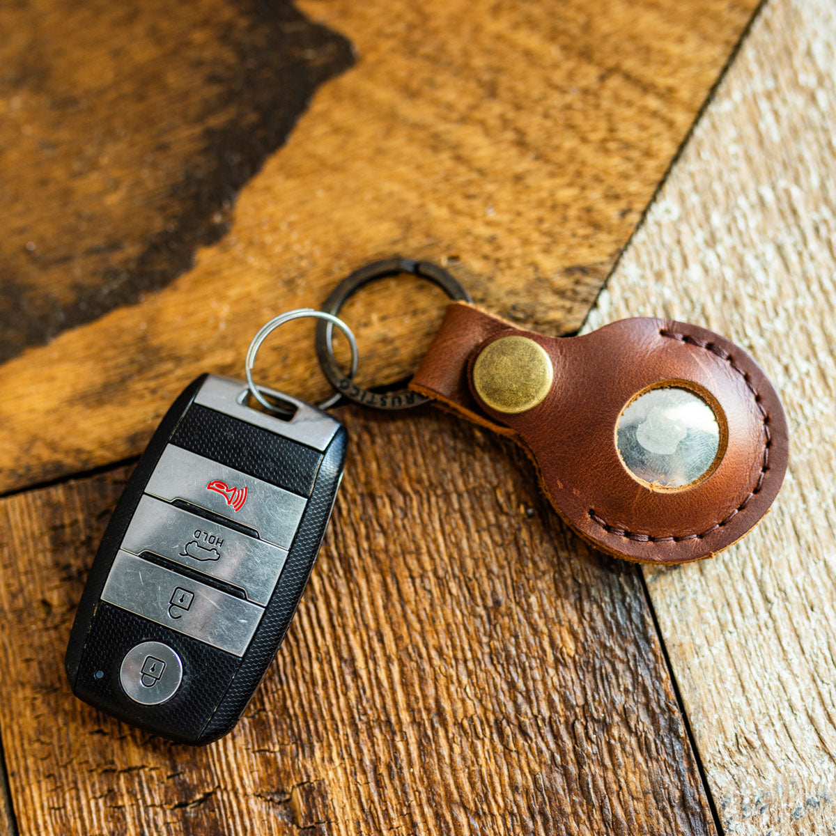 Buy Mens Leather Car Key Case Card Id Holder Wallet Key Ring