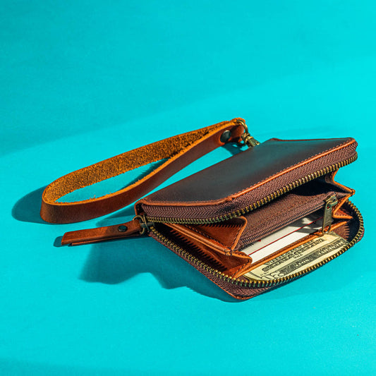 Summit Special Edition Small Leather Zip Wallet