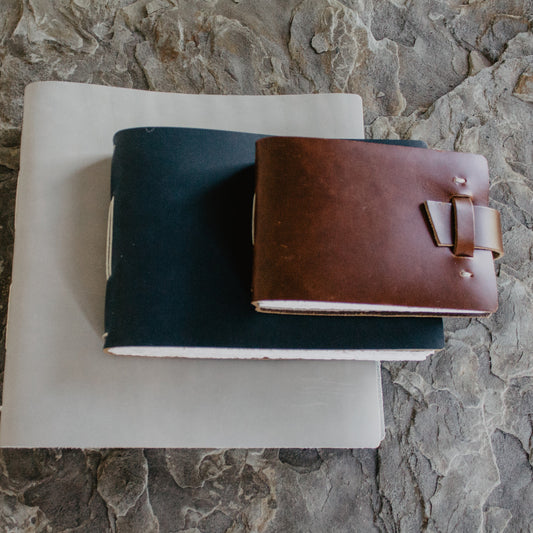 Claude Medium Leather Art Journal