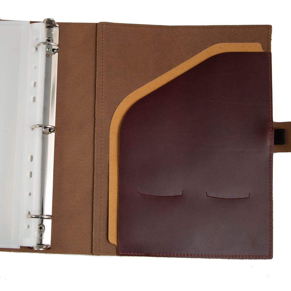 Leather Home Document Binder