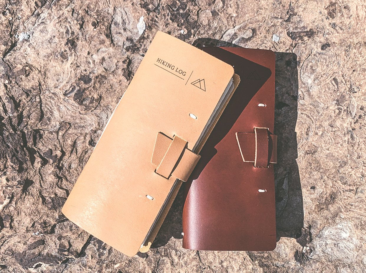 Leather Hiking Journal