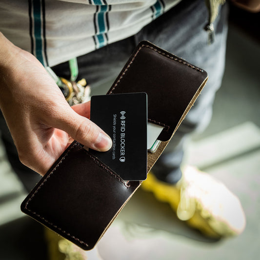 Horizon RFID Leather Slim Bifold Wallet