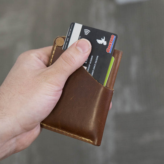 Wave RFID Leather Wallet