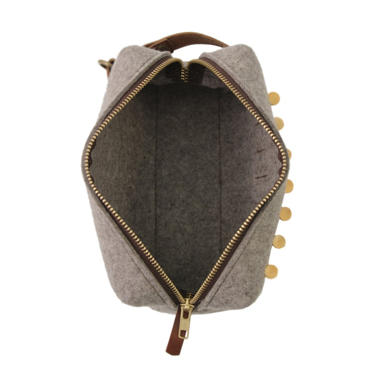 Leather Wool Golf Accessory Bag – Rustico