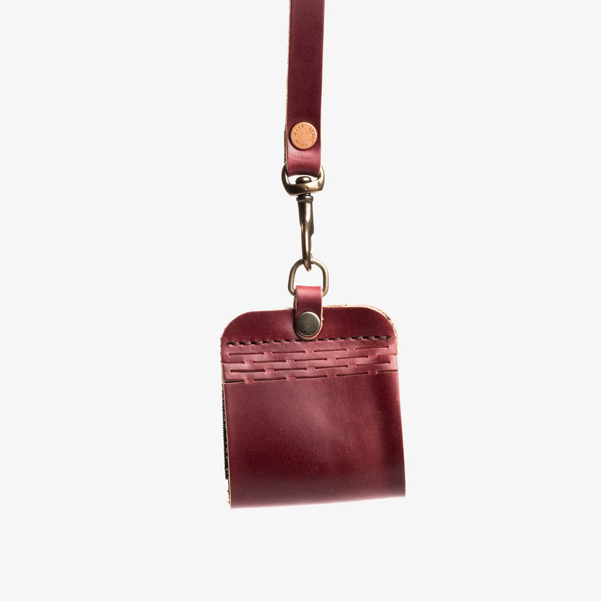  Burgundy / Lanyard Included / Money Clip Not Included