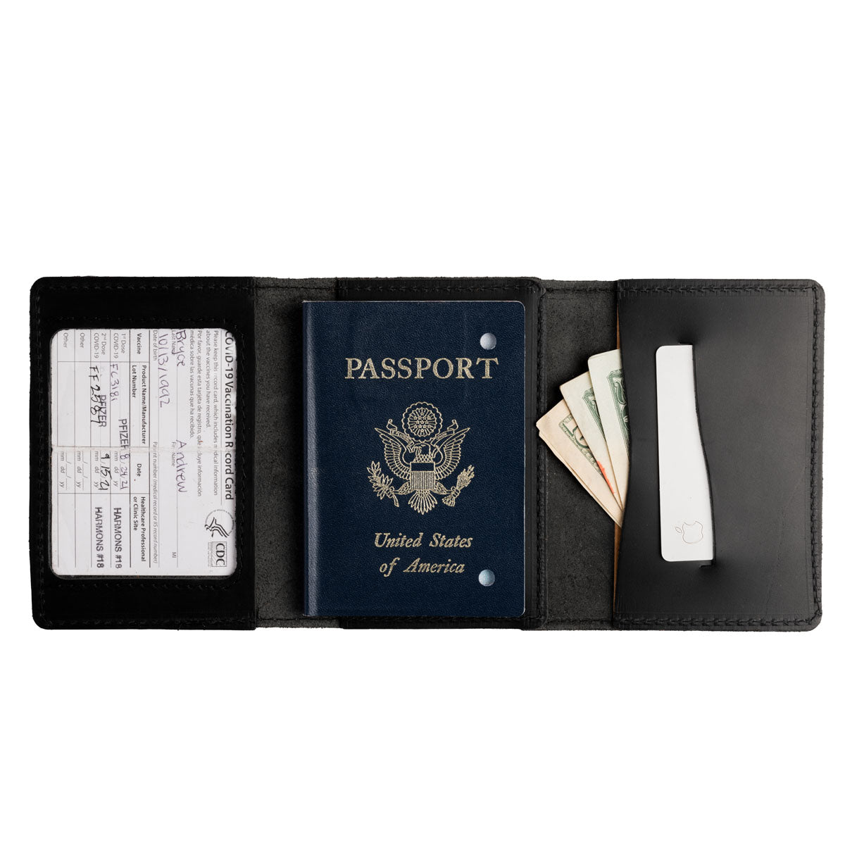 Rfid Protection Personalized Passport Cover with Name Designer