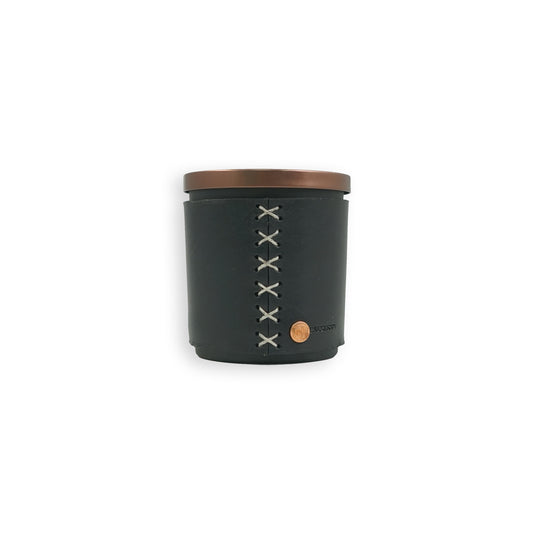 Rustico Scented Candle with Leather Sleeve