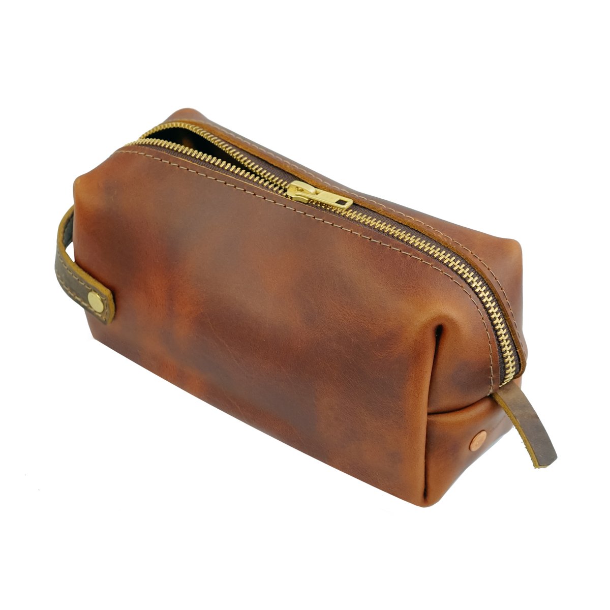 Canvas and Leather Toiletry Bag | Travel Dopp Kit | Made in the USA Full  Grain Leather and Quality Cotton Canvas | Great Gift | Unisex Toiletry Bag  | Fully Lined | Functional Travel Bag - Walmart.com