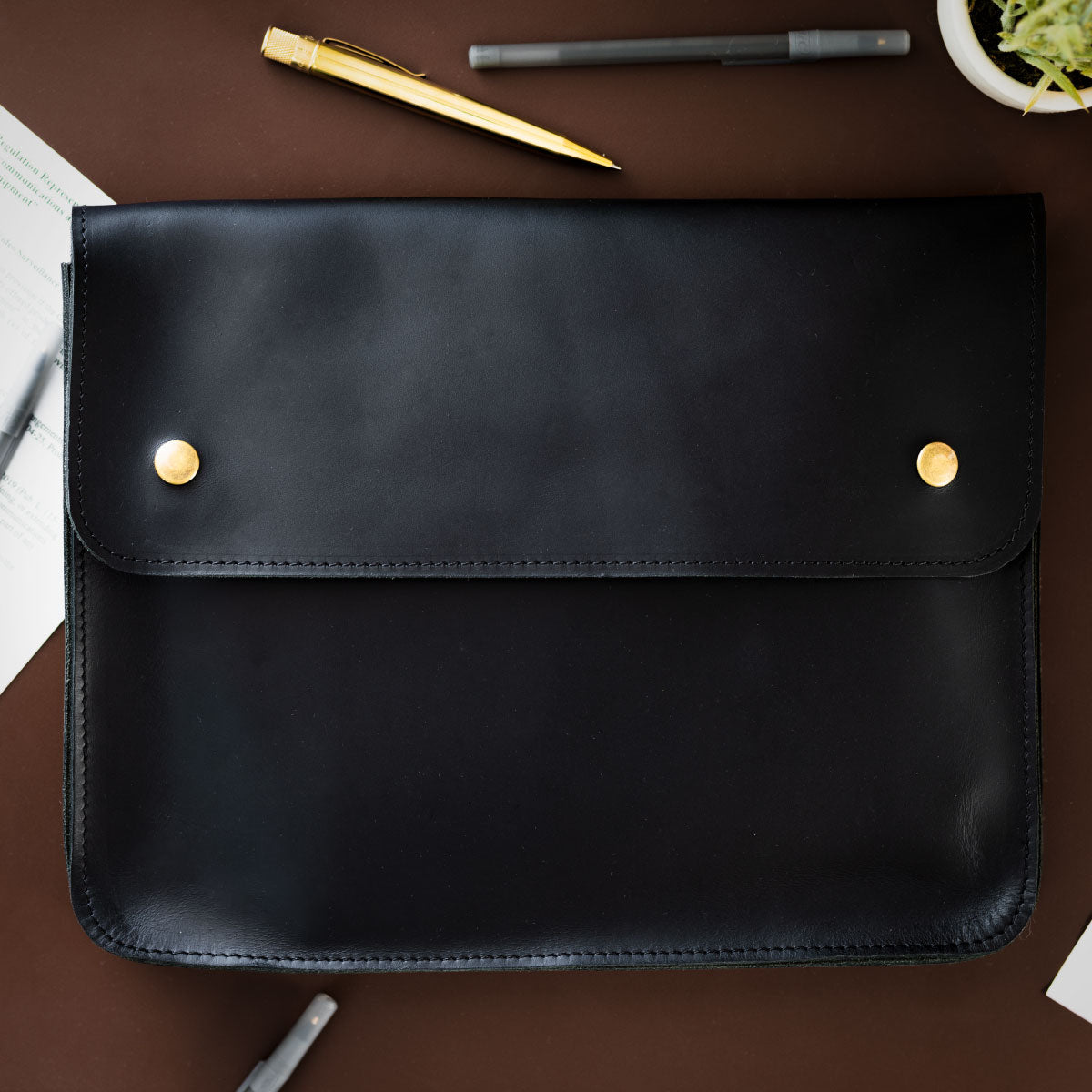 Buy Leather Portfolio for men, Leather document folder for Women