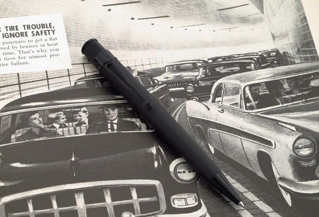 Retro 51 Tornado Vintage Rollerball Pen - Stealth Design