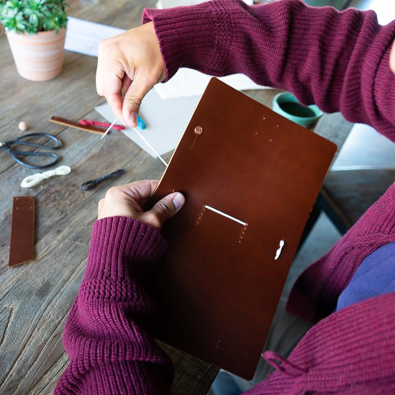 DIY Good Book Leather Journal Kit