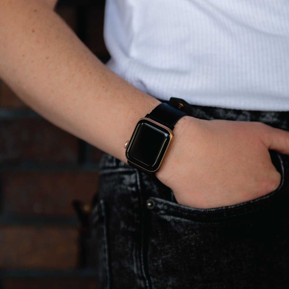 Handmade Leather Apple Watch Band 38mm - – Rustico