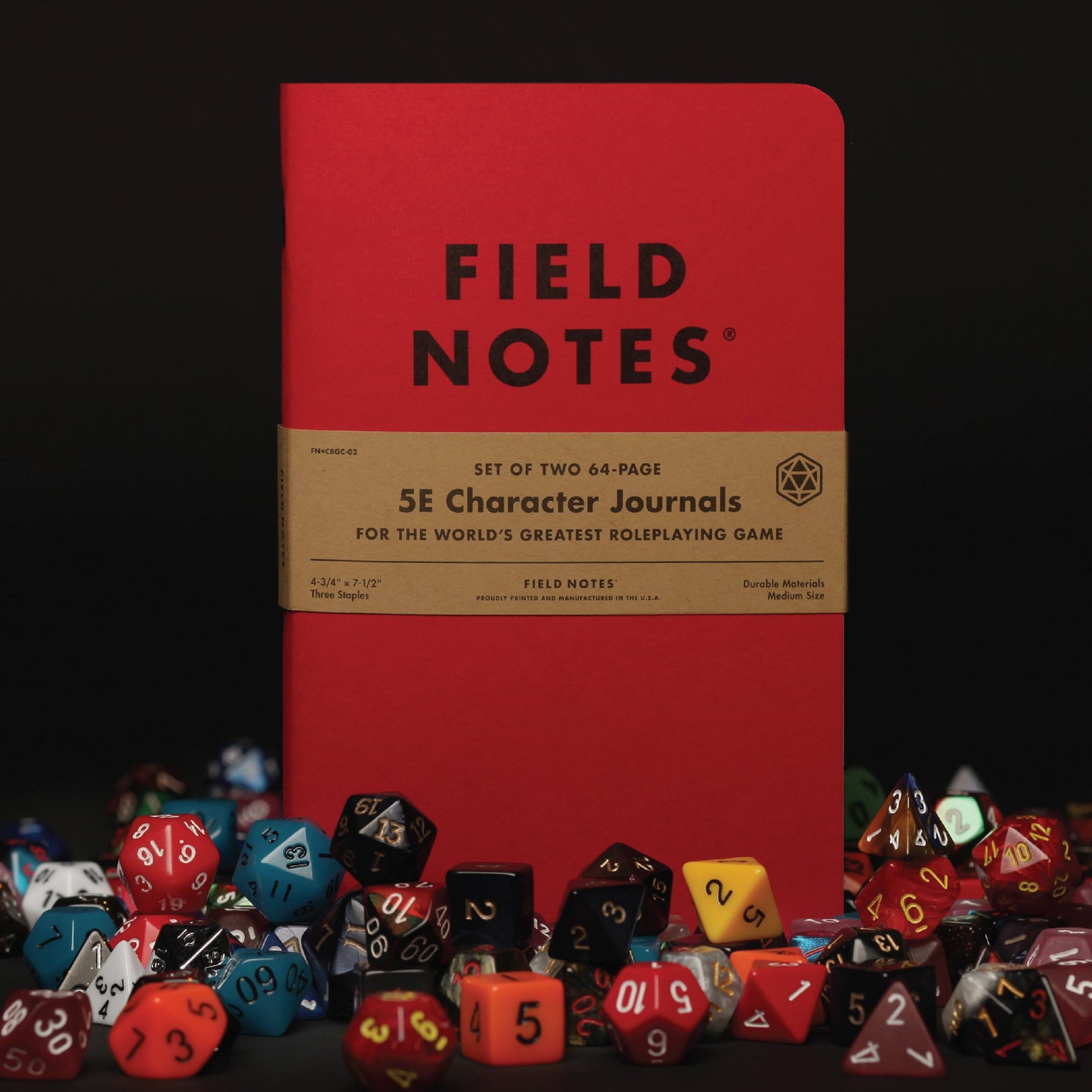 5E Character Roleplaying Notebook Refill - Set of 2