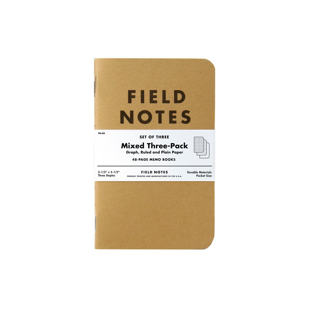 Refill for the Field Notebook - Mixed 3-Pack